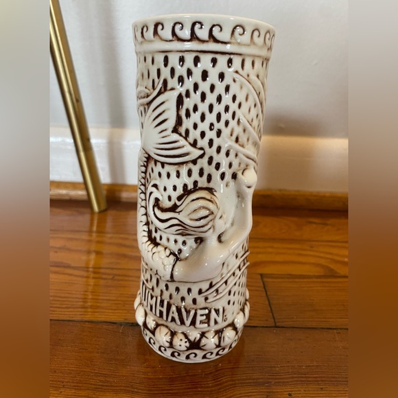 tikirob Kitchen Vintage Rumhaven Tikirob Tumbler Drink Glass